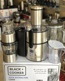 آبمیوه گیری چهار کاره بلک کوکر مدل BC-JS767