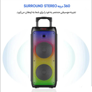 اسپیکر بلوتوثی شارژی قابل حمل مدل ZQS 8236