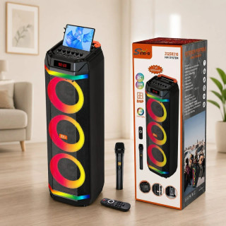 اسپیکر بلوتوثی شارژی قابل حمل مدل ZQS8316